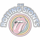Rolling Stones Circle Logo Vintage Band Tee - Unisex Classic Rock Graphic Shirt
