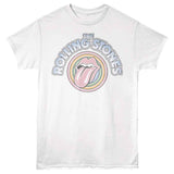 Rolling Stones Circle Logo Vintage Band Tee - Unisex Classic Rock Graphic Shirt