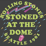 The Rolling Stones Stoned at the Dome Graphic T-Shirt - Official Two-Sided Band Tee