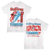 The Rolling Stones Toronto Tour Graphic T-Shirt - Official Two-Sided Band Tee