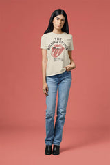 The Rolling Stones NYC 1975 Tour Graphic T-Shirt - Official Two-Sided Band Tee