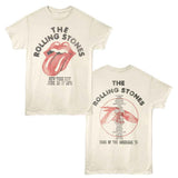 The Rolling Stones NYC 1975 Tour Graphic T-Shirt - Official Two-Sided Band Tee