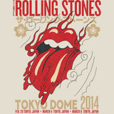The Rolling Stones Tokyo Dome 2014 Graphic T-Shirt - Official Concert Tour Tee