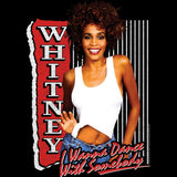 Whitney Houston White I Wanna Dance Tank Top - Legendary Concert Apparel - Nostalgic Music Lover Gift