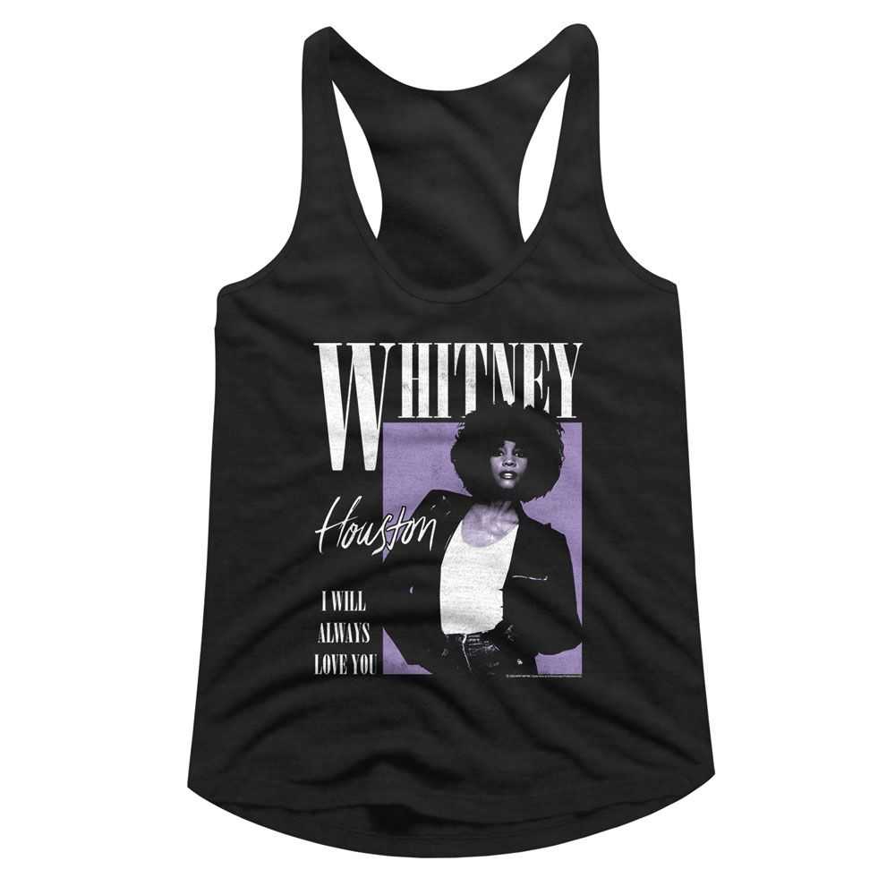 Whitney Houston Whitney Always Love You Tank Top - Legendary Concert Apparel - Nostalgic Music Lover Gift
