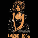 Whitney Houston Whitney 1985 NYC Stars Adult Girl Tank Top - Timeless Band Clothing - Classic Rock Collectible Idea