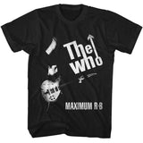 The Who Maximum R And B Graphic T-Shirt - Classic Rock Music Clothing - Vintage Concert Lover Gift Idea