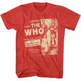 The Who Pontiac Stadium Graphic T-Shirt - Classic Rock Music Clothing - Vintage Concert Lover Gift Idea