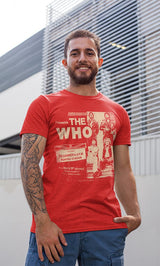 The Who Pontiac Stadium Graphic T-Shirt - Classic Rock Music Clothing - Vintage Concert Lover Gift Idea