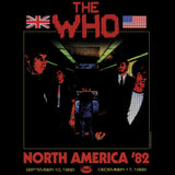The Who Its Hard North America 82 Graphic T-Shirt - Classic Rock Music Clothing - Vintage Concert Lover Gift Idea