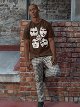 The Who Faces Graphic T-Shirt - Classic Rock Music Clothing - Vintage Concert Lover Gift Idea