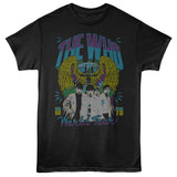 The Who World Tour Wings Graphic T-Shirt - Classic Rock Music Clothing - Vintage Concert Lover Gift Idea